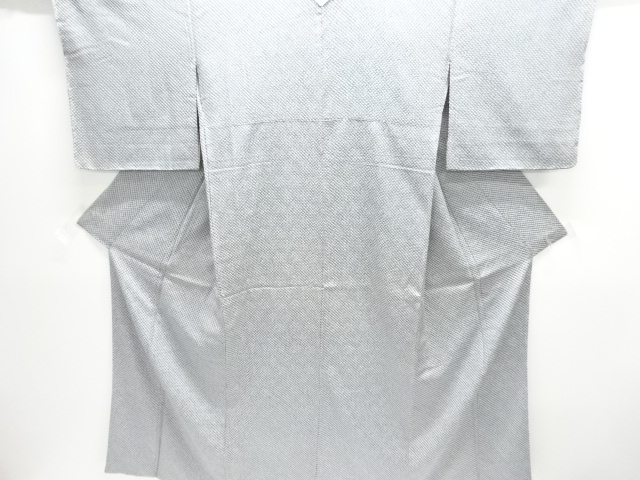 未使用品　仕立て上がり　本総絞り小紋着物